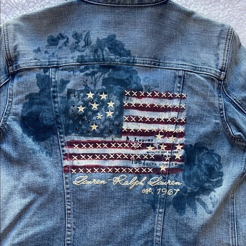 Ralph Lauren Blue Jean Jacket Timeless Denim Design